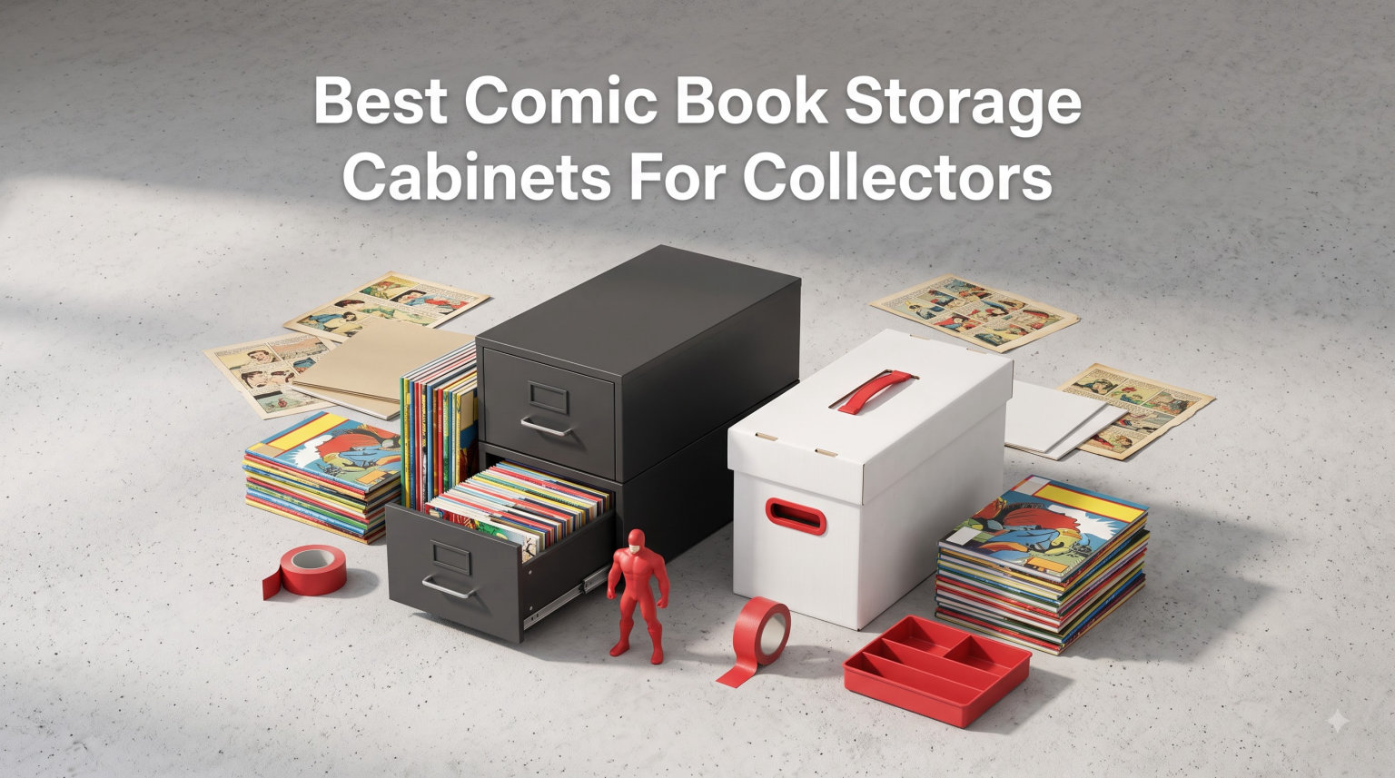 Best Comic Book Storage Cabinets For Collectors