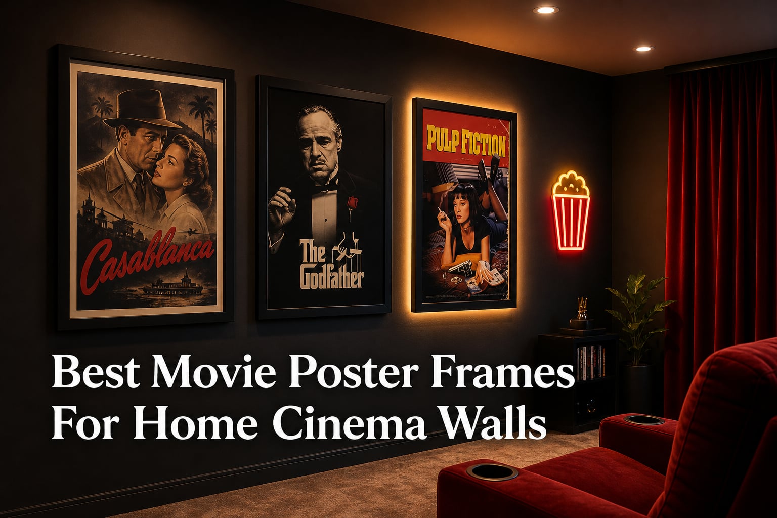 Best Movie Poster Frames For Home Cinema Walls