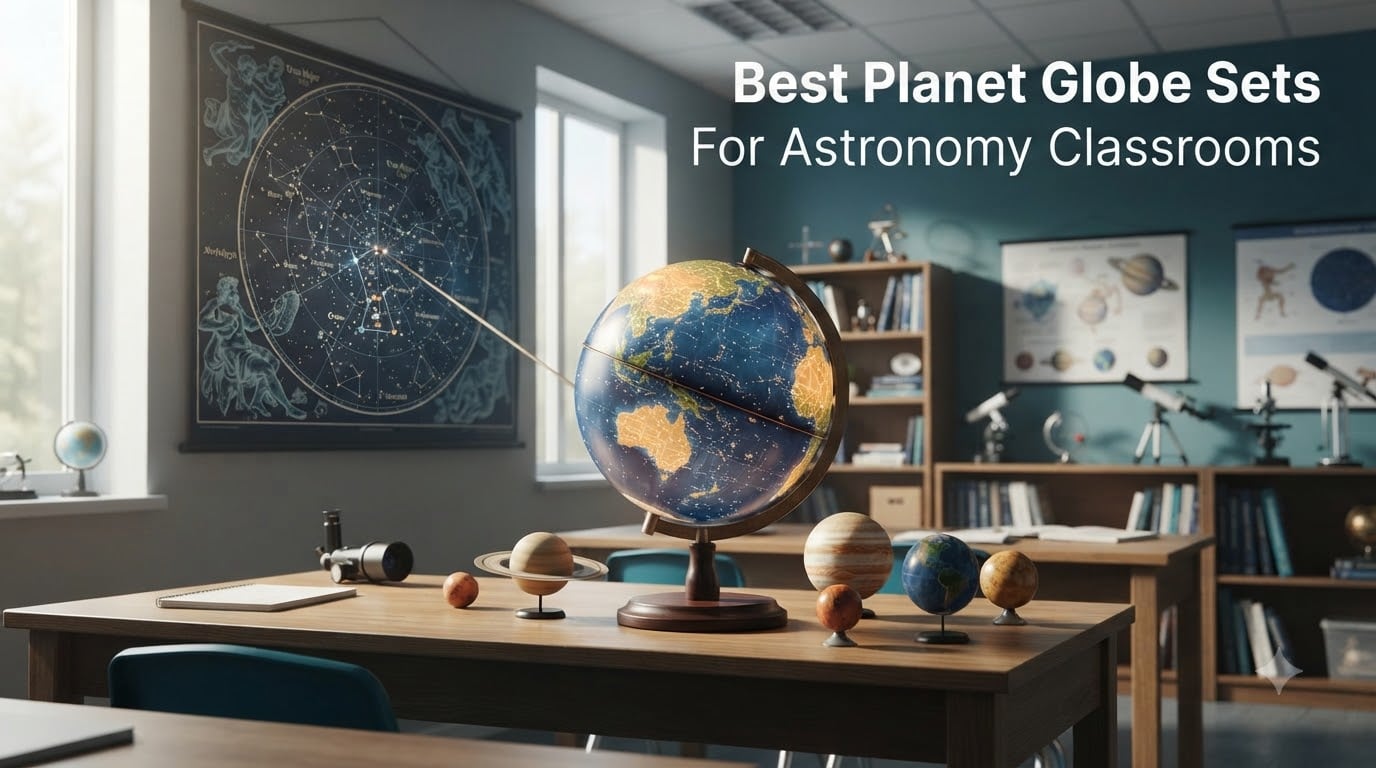 Best Planet Globe Sets For Astronomy Classrooms