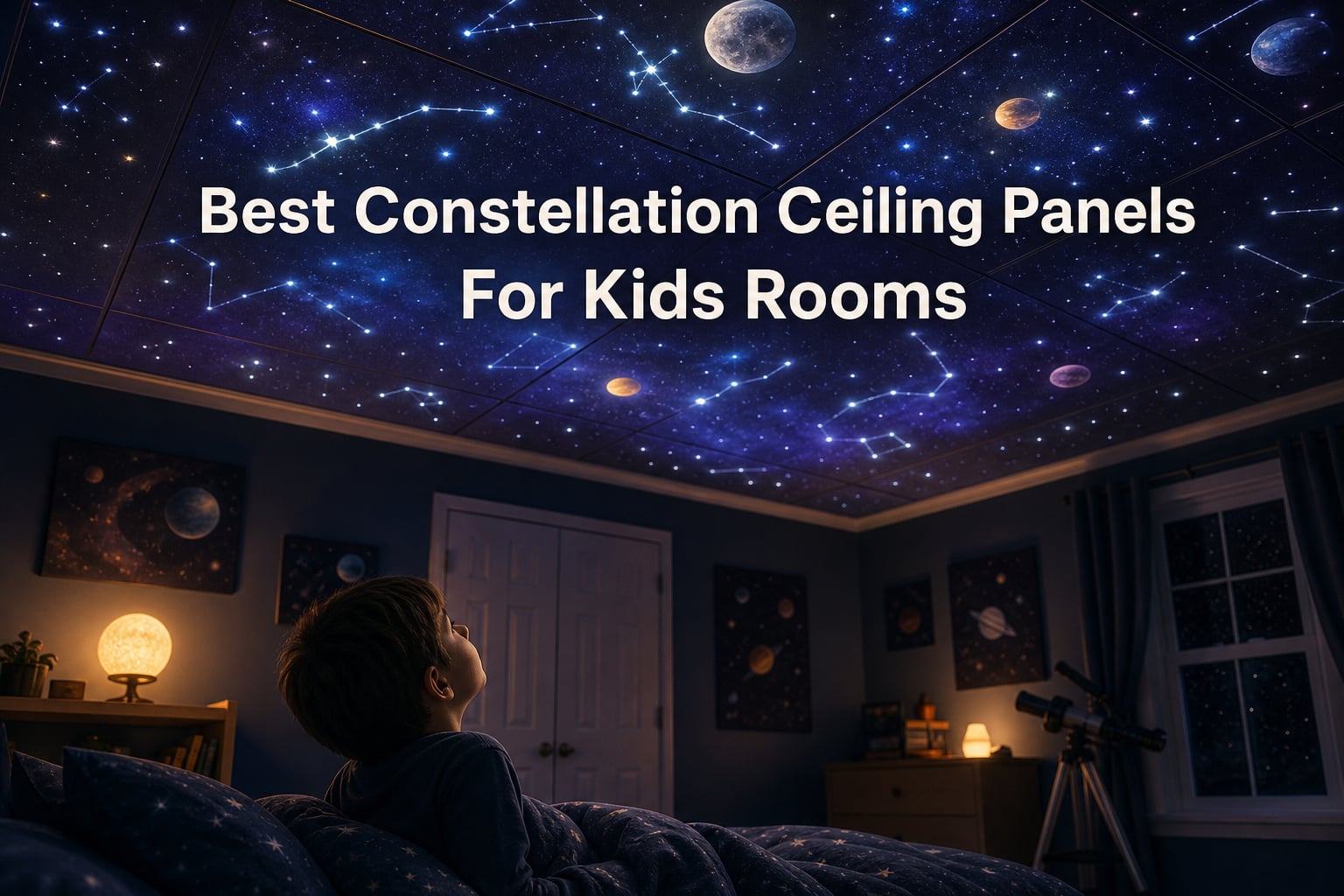 Best Constellation Ceiling Panels For Kids Rooms
