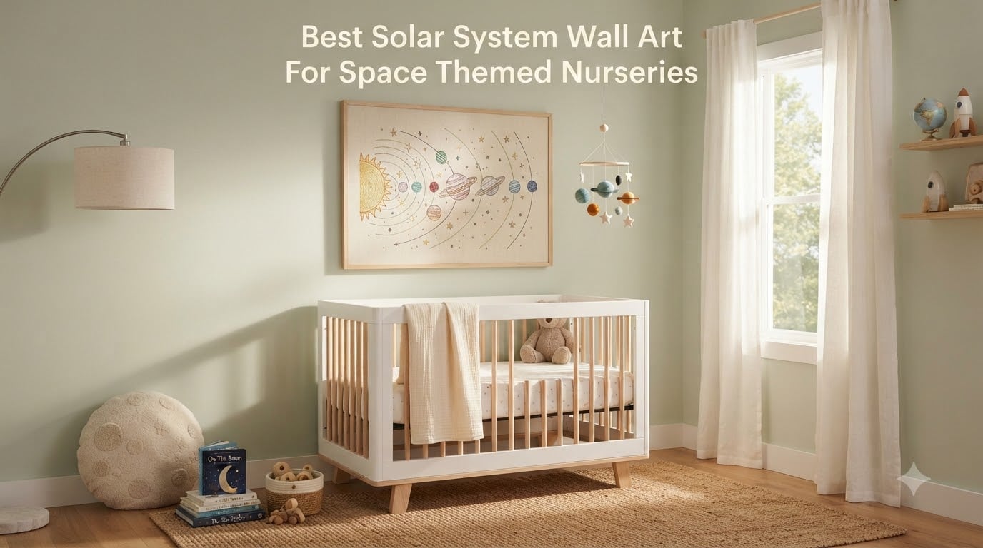Best Solar System Wall Art For Space Themed Nurseries
