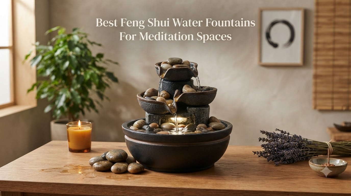 Best Feng Shui Water Fountains For Meditation Spaces