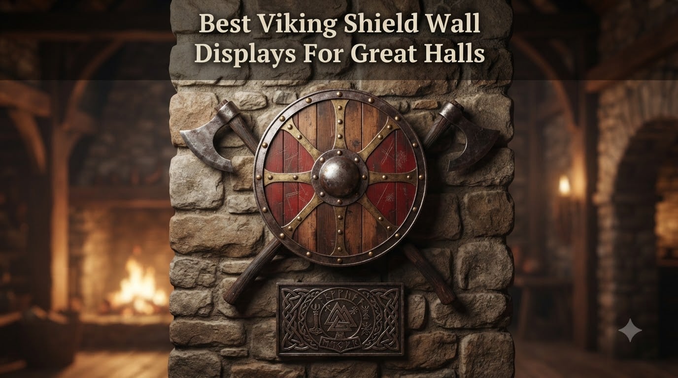 Best Viking Shield Wall Displays For Great Halls