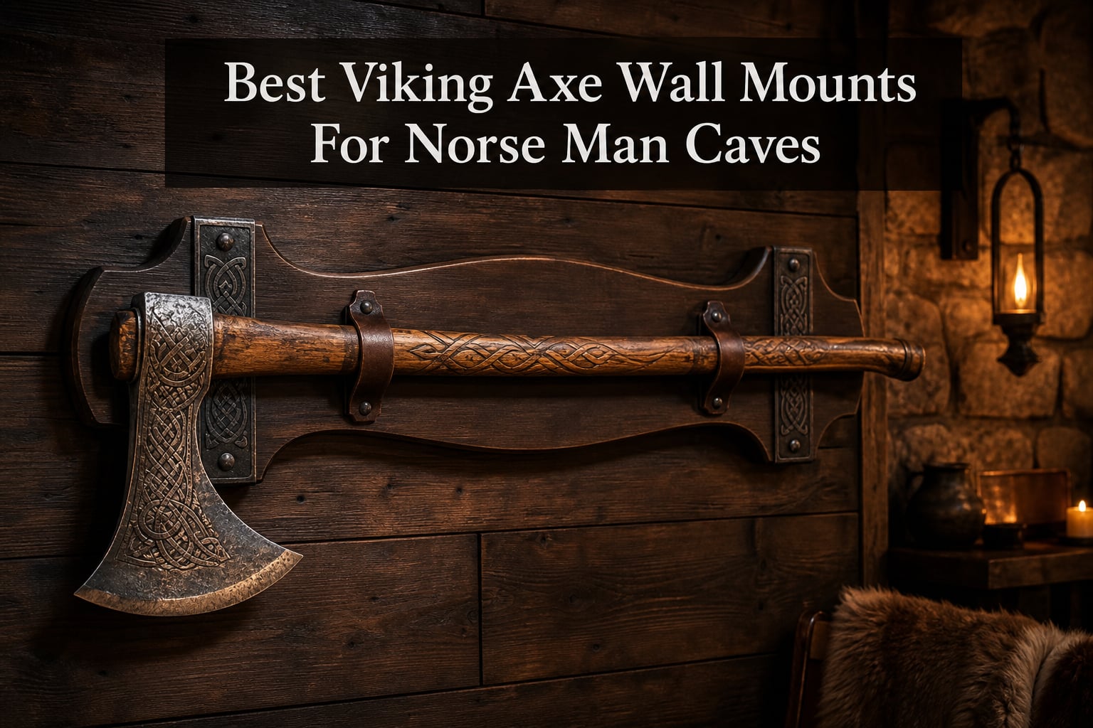 Best Viking Axe Wall Mounts For Norse Man Caves