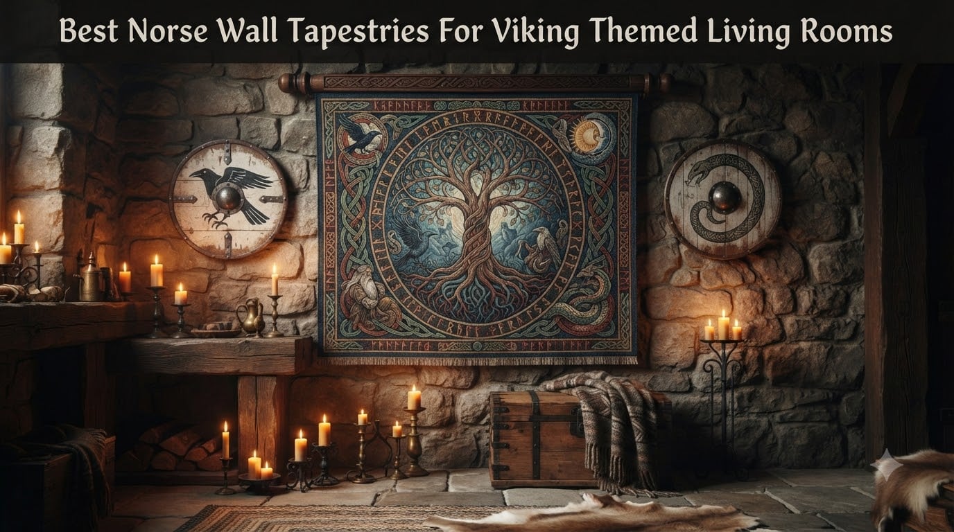 Best Norse Wall Tapestries For Viking Themed Living Rooms