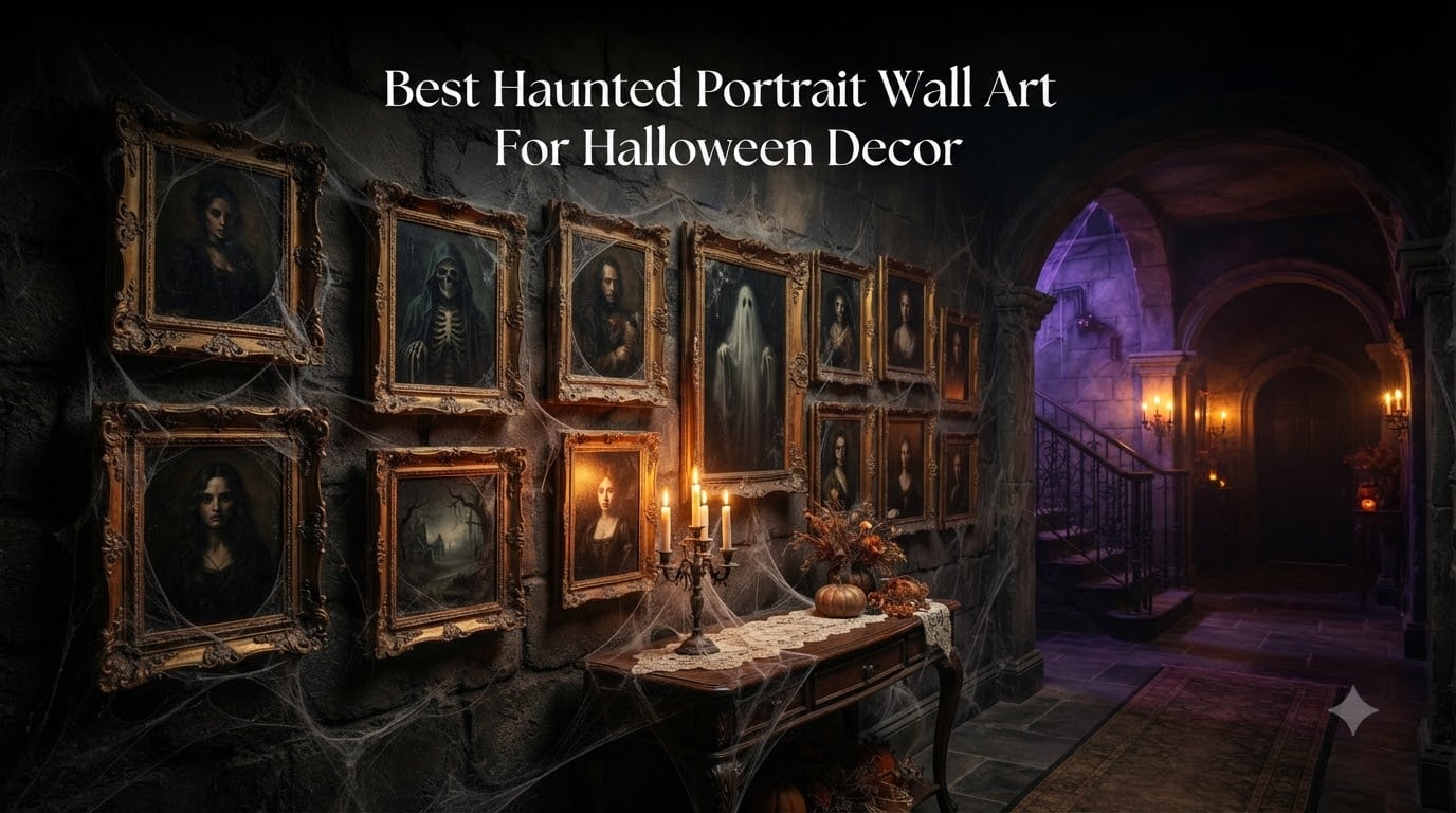 Best Haunted Portrait Wall Art For Halloween Decor