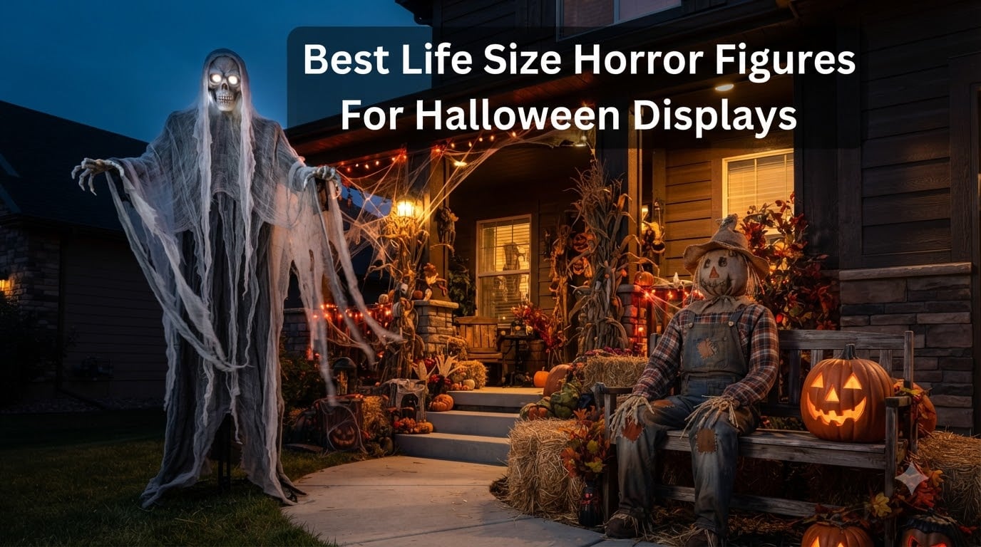 Best Life Size Horror Figures For Halloween Displays