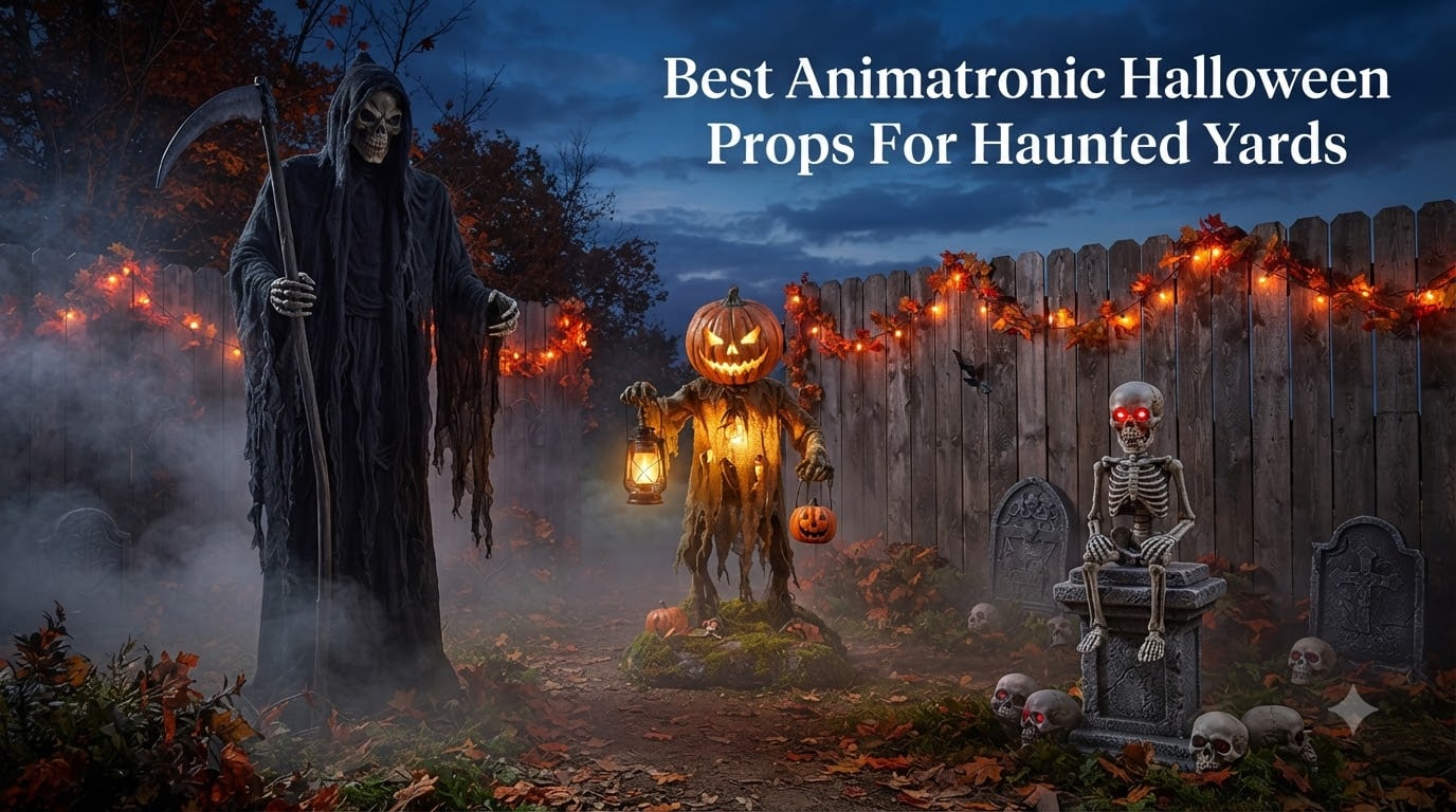 Best Animatronic Halloween Props For Haunted Yards