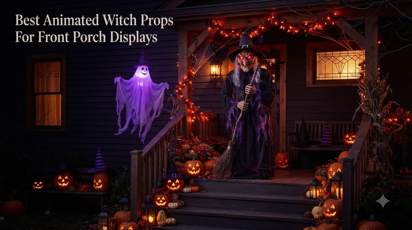 Best Animated Witch Props For Front Porch Displays