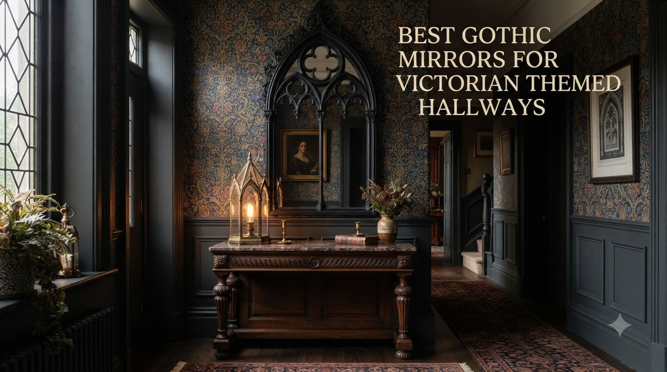 Best Gothic Mirrors For Victorian Themed Hallways