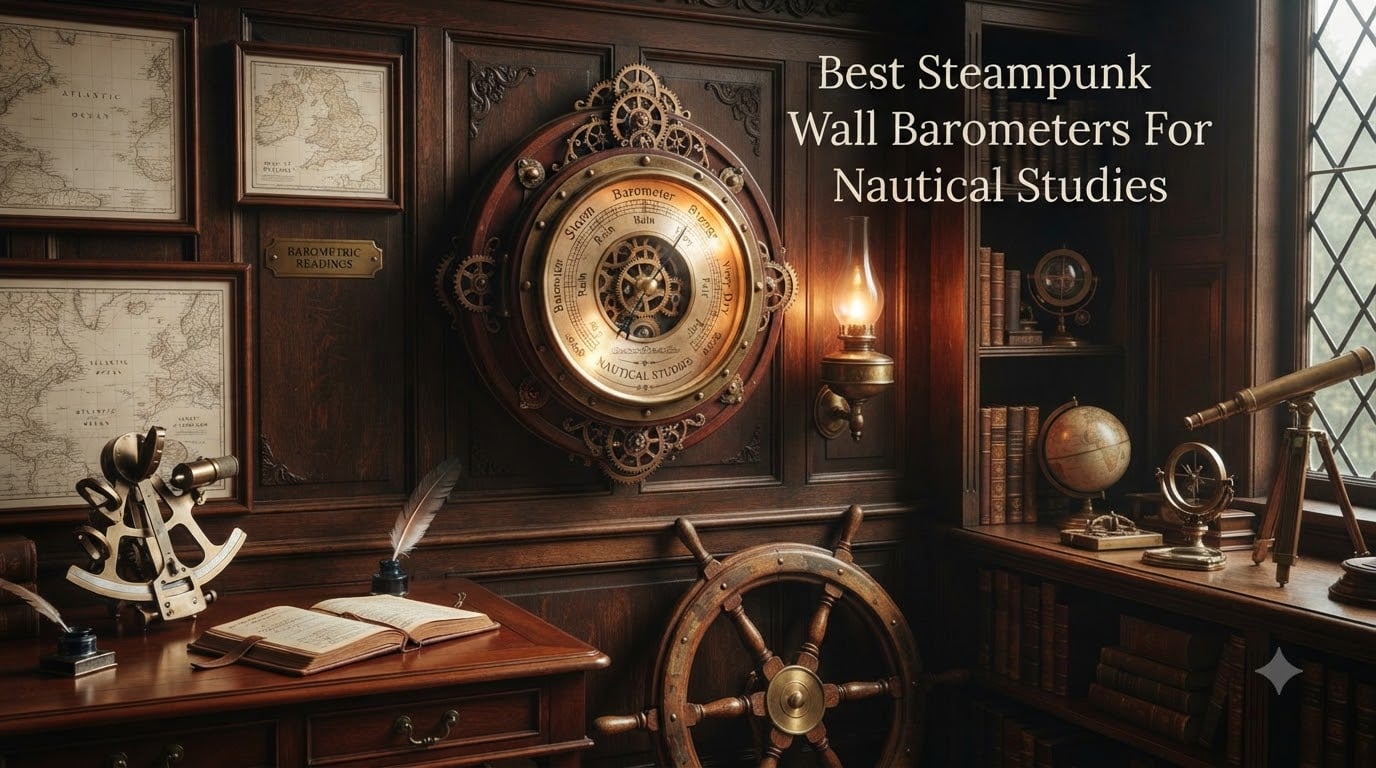 Best Steampunk Wall Barometers For Nautical Studies