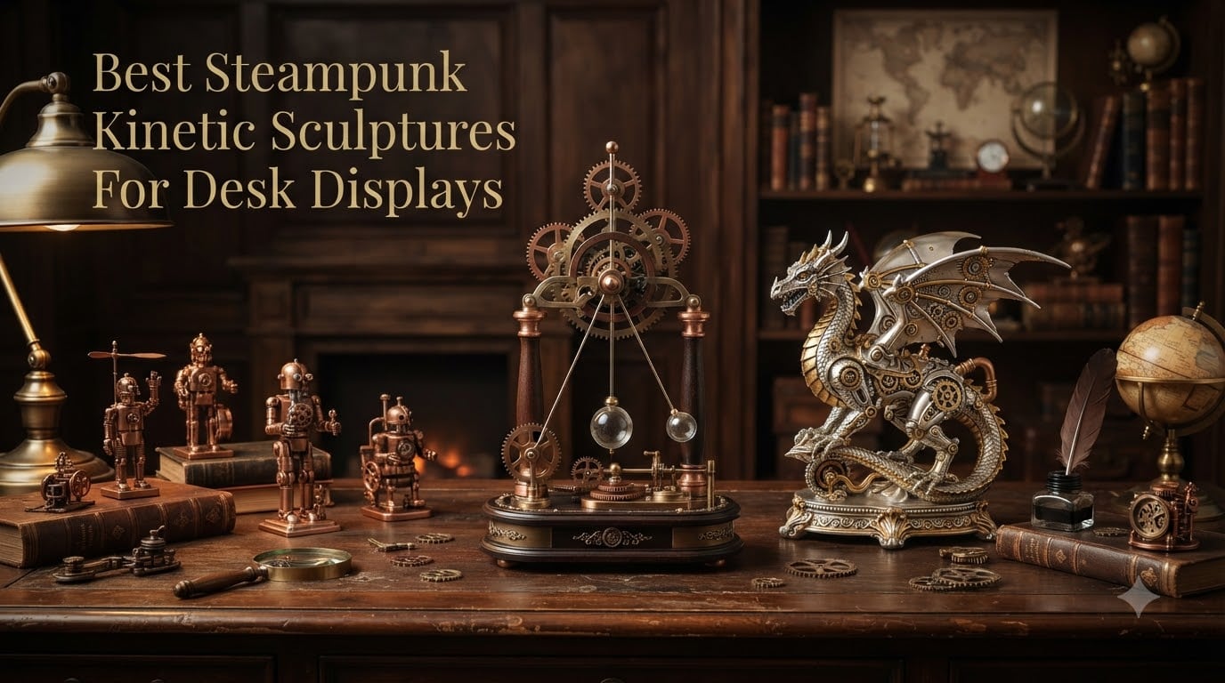 Best Steampunk Kinetic Sculptures For Desk Displays