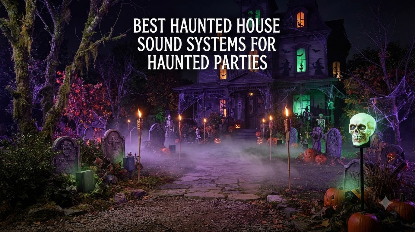 Best Haunted House Sound Systems For Halloween Parties