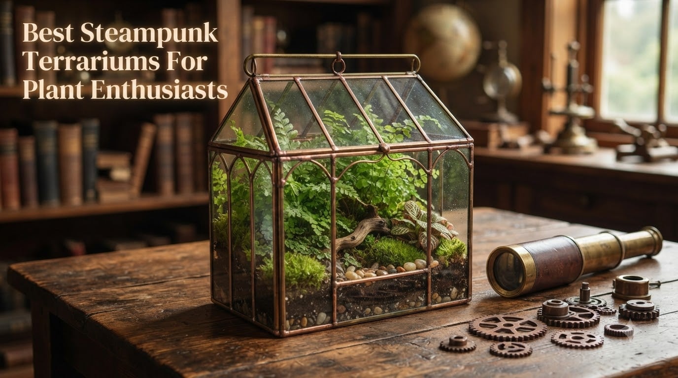 Best Steampunk Terrariums For Plant Enthusiasts