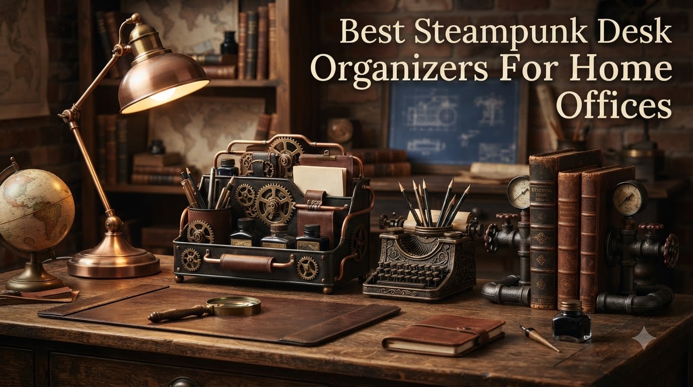 Best Steampunk Desk Organizers For Home Offices