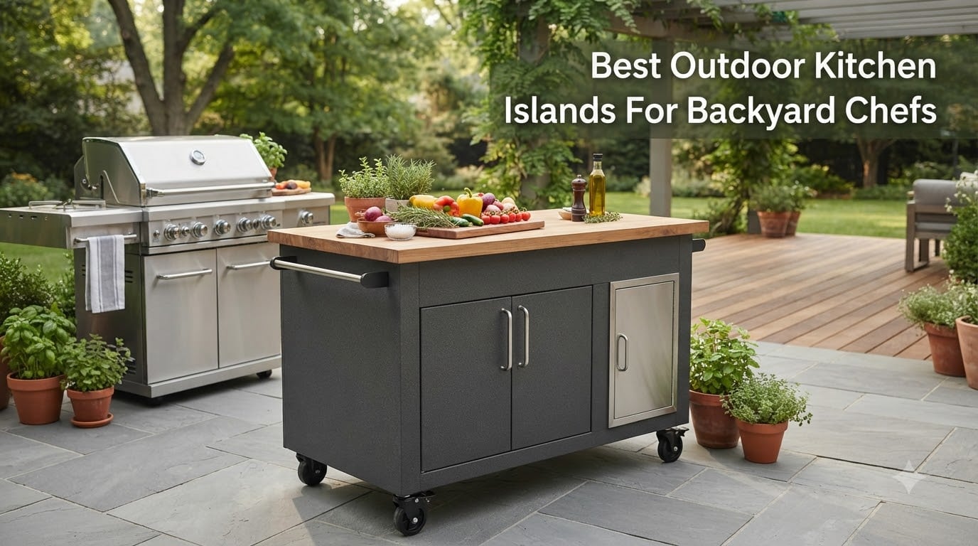 Best Outdoor Kitchen Islands For Backyard Chefs