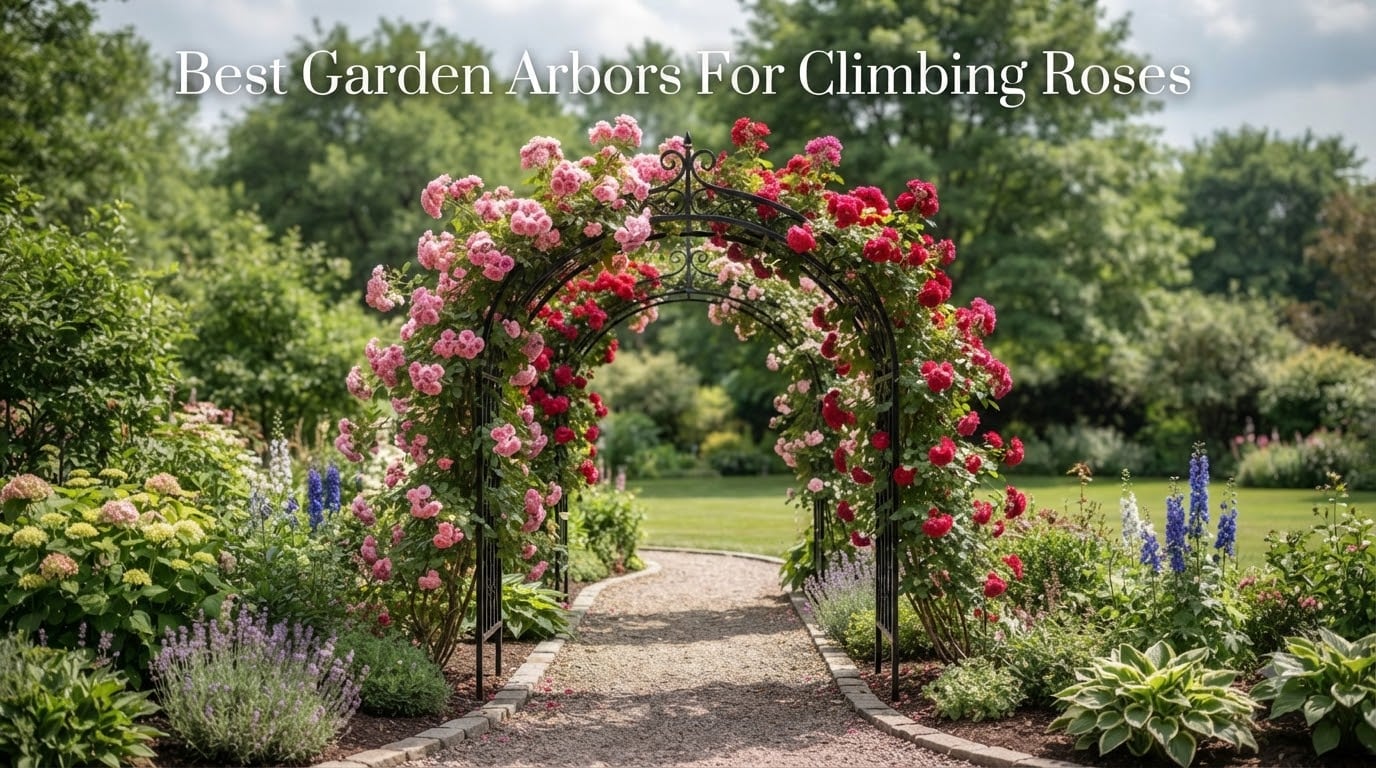 Best Garden Arbors For Climbing Roses