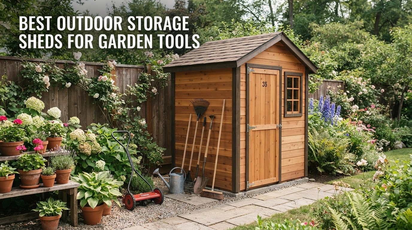 Best Outdoor Storage Sheds For Garden Tools