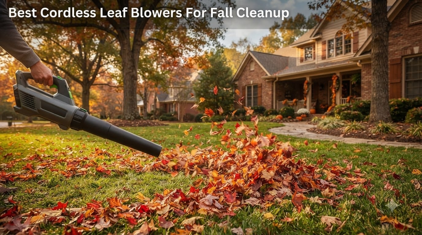 Best Cordless Leaf Blowers For Fall Cleanup