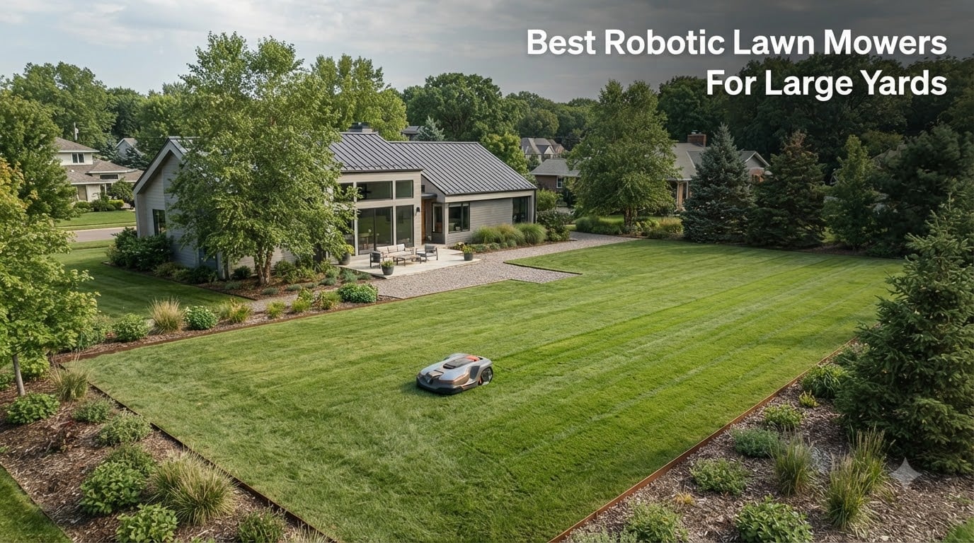Best Robotic Lawn Mowers For Large Yards