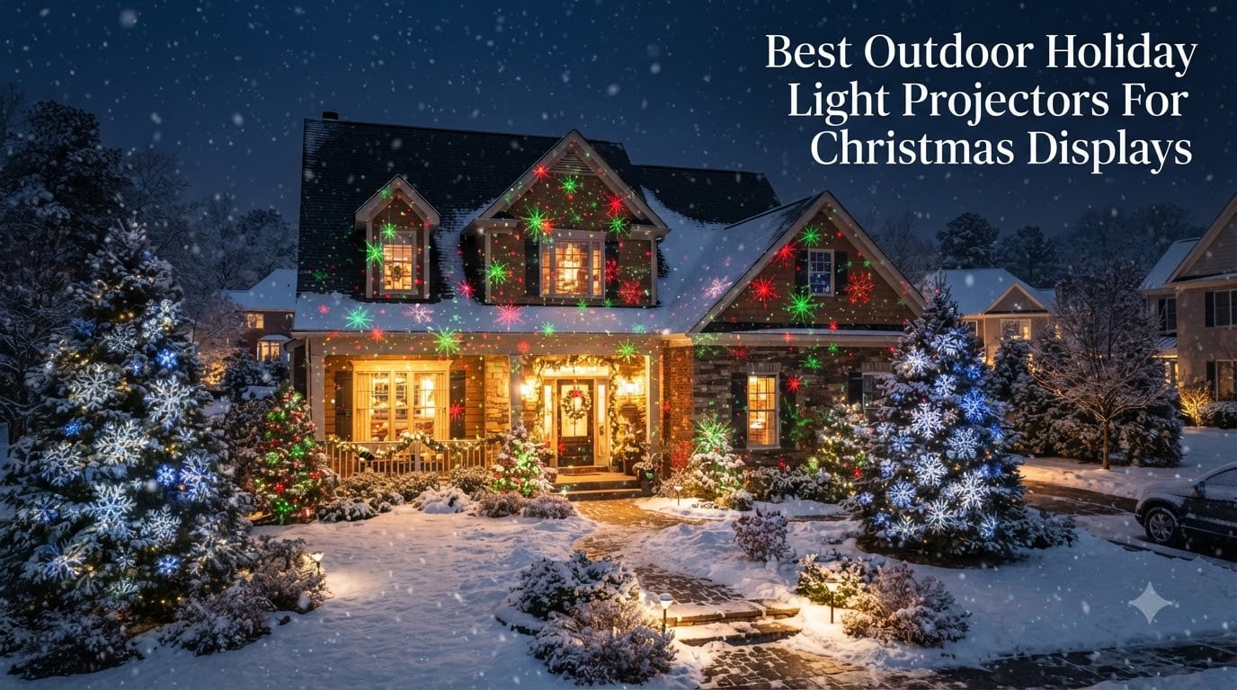 Best Outdoor Holiday Light Projectors For Christmas Displays