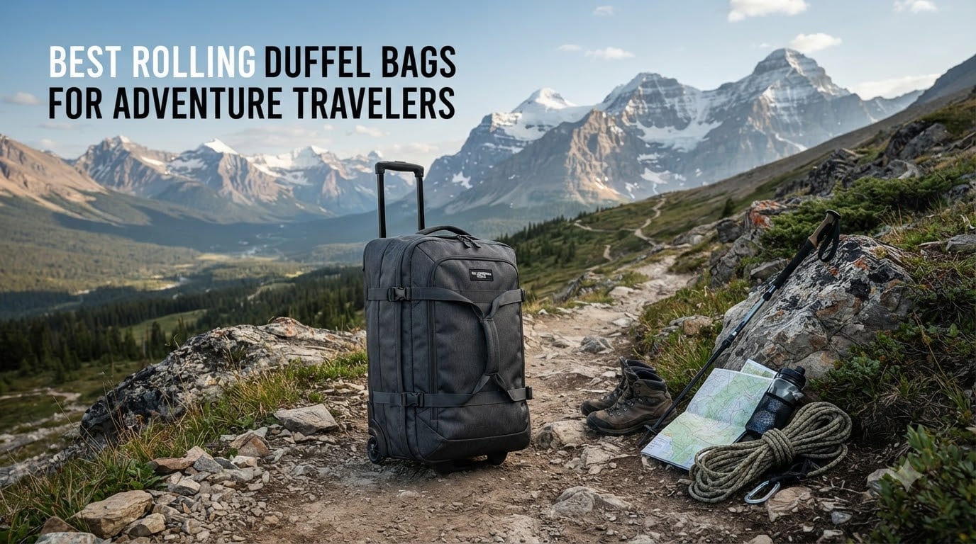Best Rolling Duffel Bags For Adventure Travelers