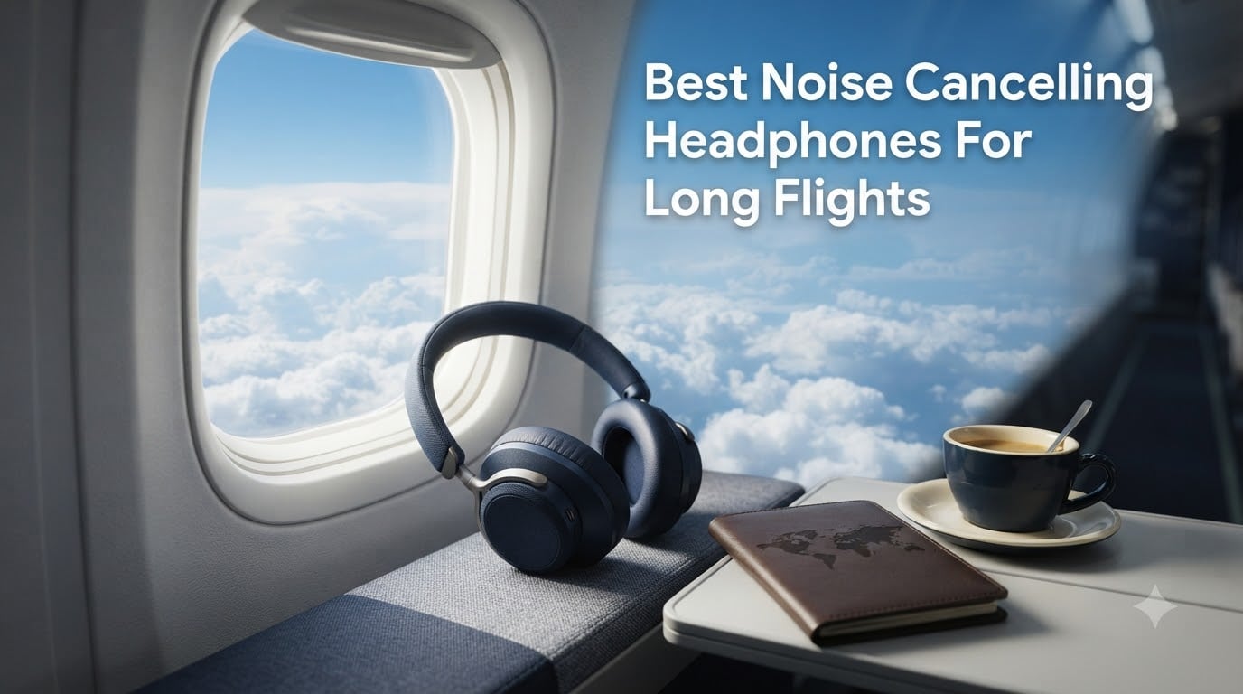 Best Noise Cancelling Headphones For Long Flights