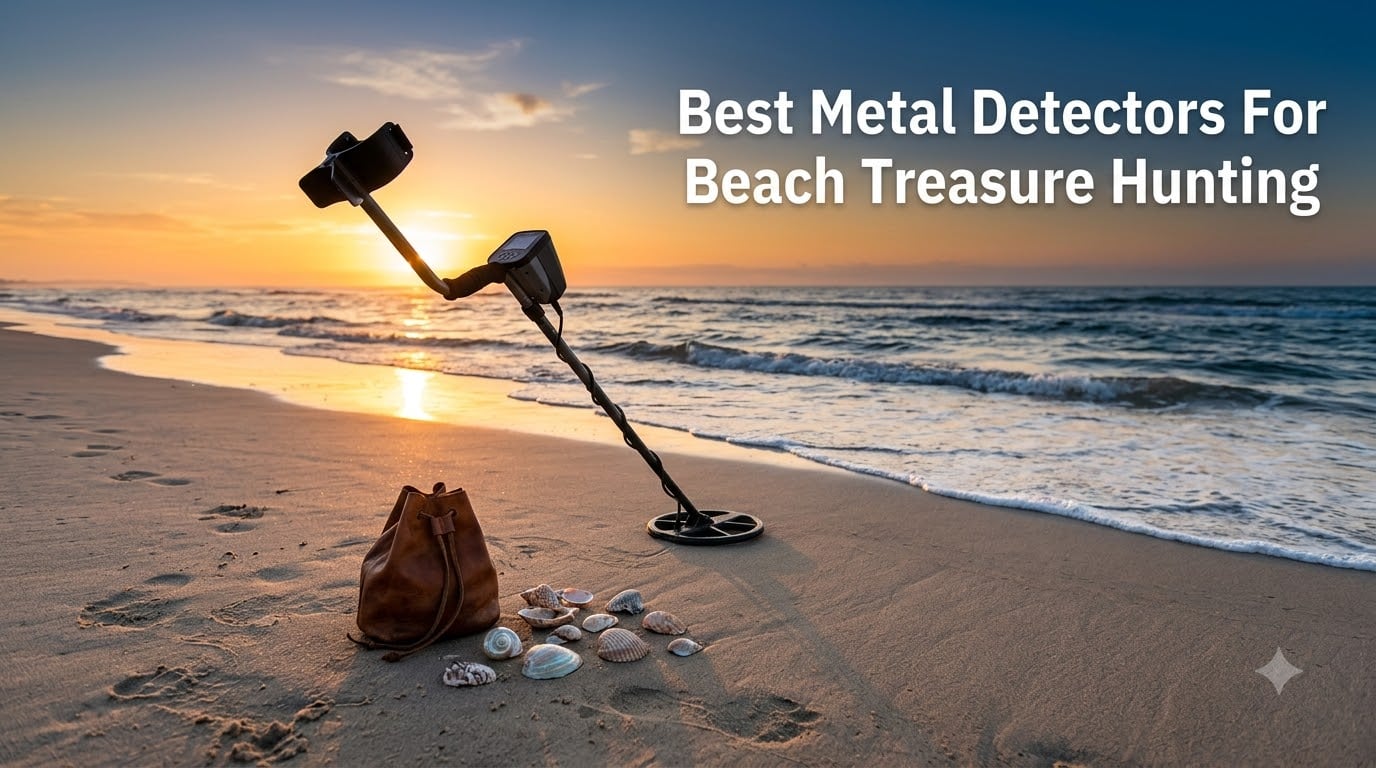 Best Metal Detectors For Beach Treasure Hunting