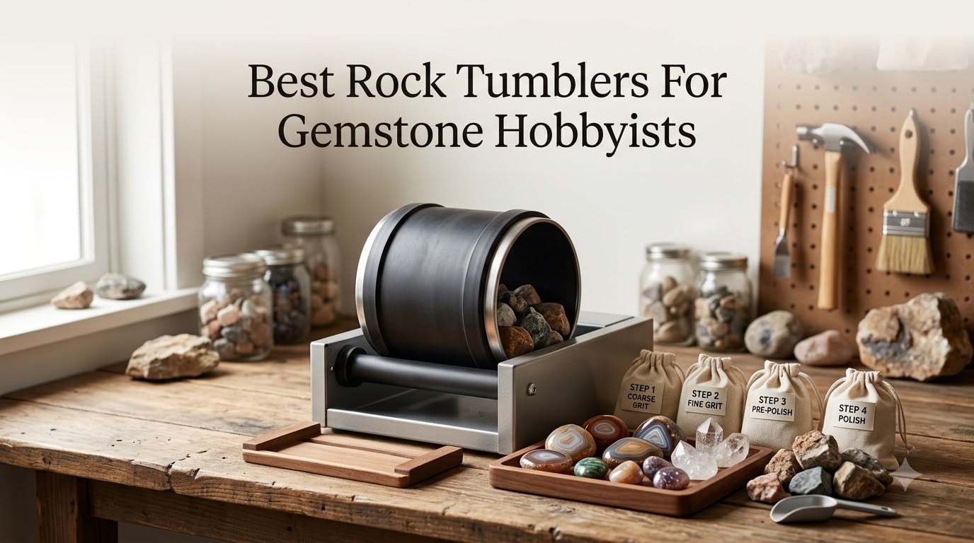 Best Rock Tumblers For Gemstone Hobbyists