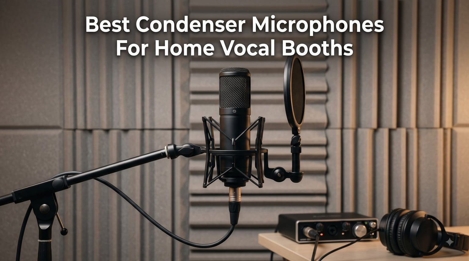 Best Condenser Microphones For Home Vocal Booths