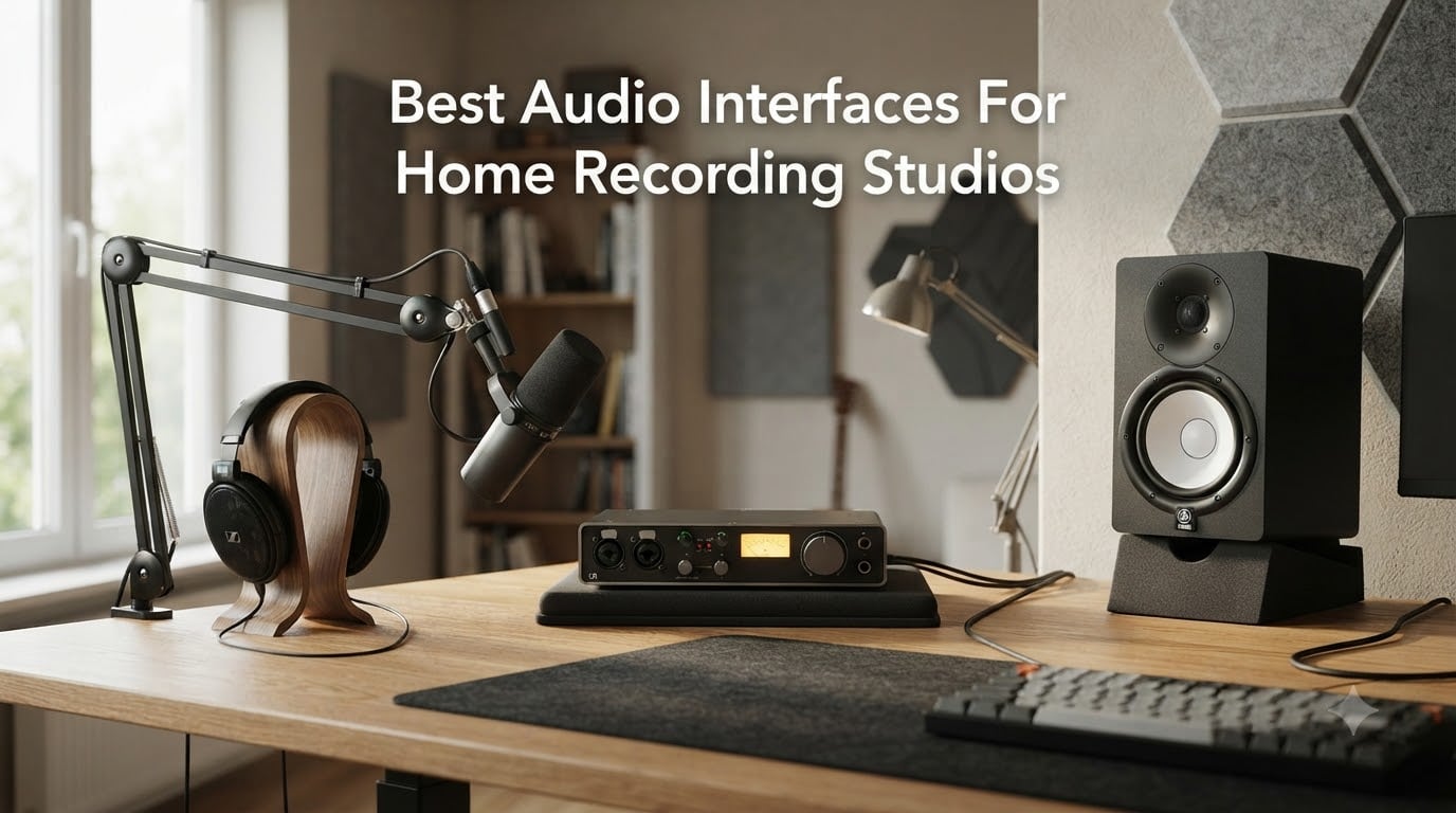 Best Audio Interfaces For Home Recording Studios