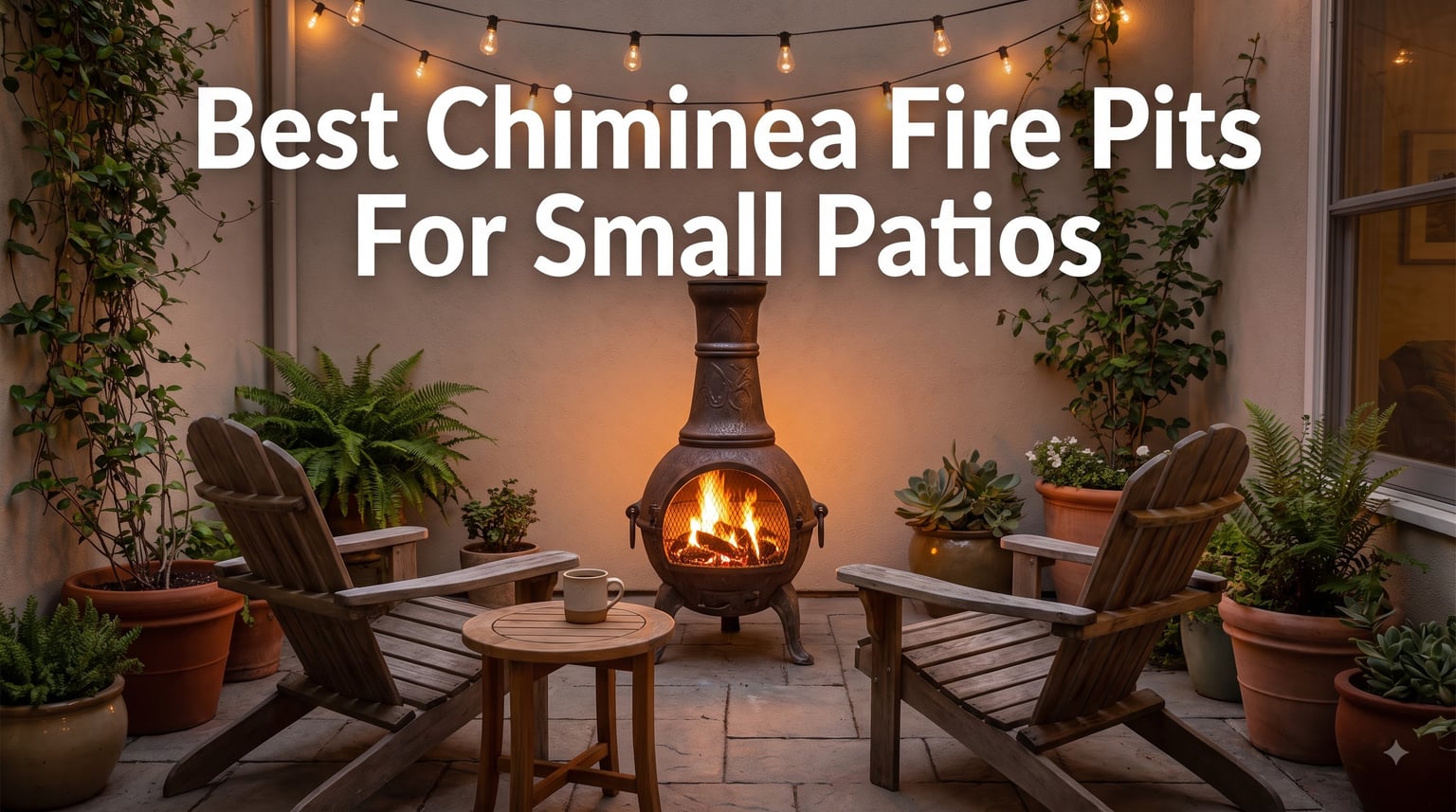 Best Chiminea Fire Pits For Small Patios