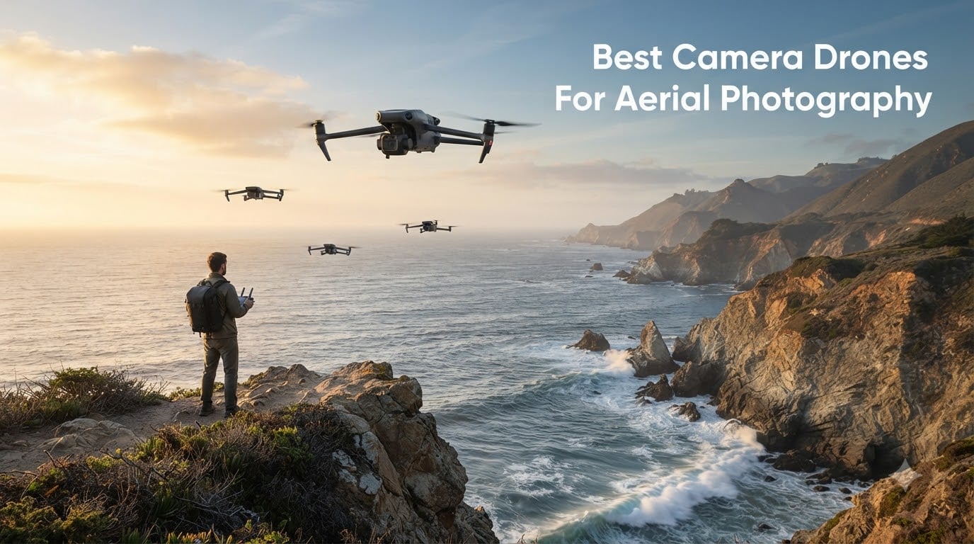 Best Camera Drones For Aerial Photography