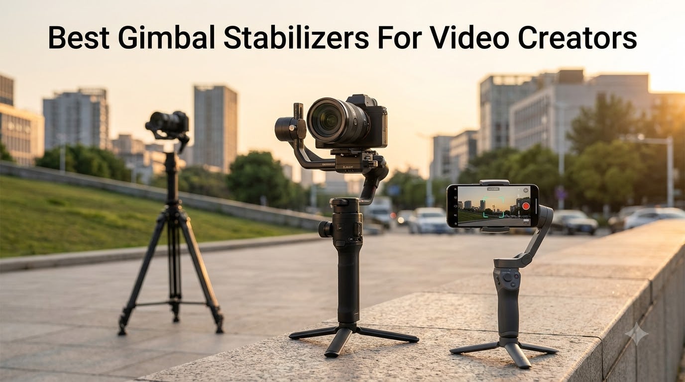 Best Gimbal Stabilizers For Video Creators