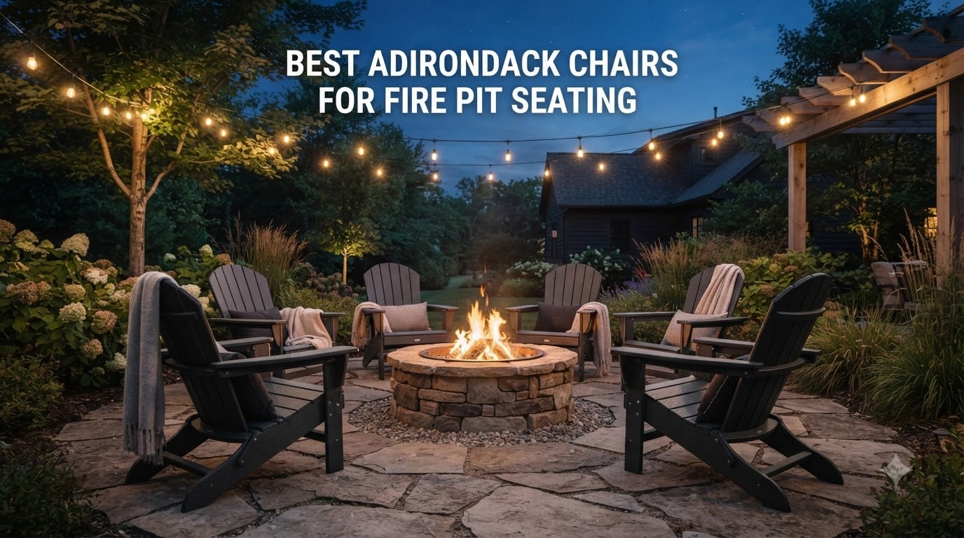 Best Adirondack Chairs For Fire Pit Seating