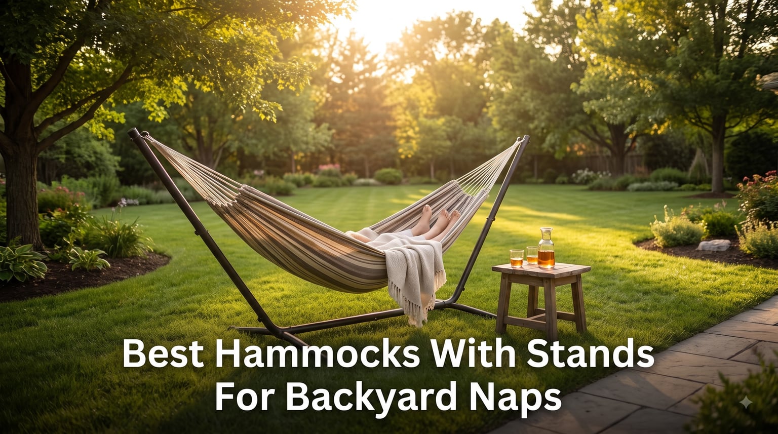 Best Hammocks With Stands For Backyard Naps