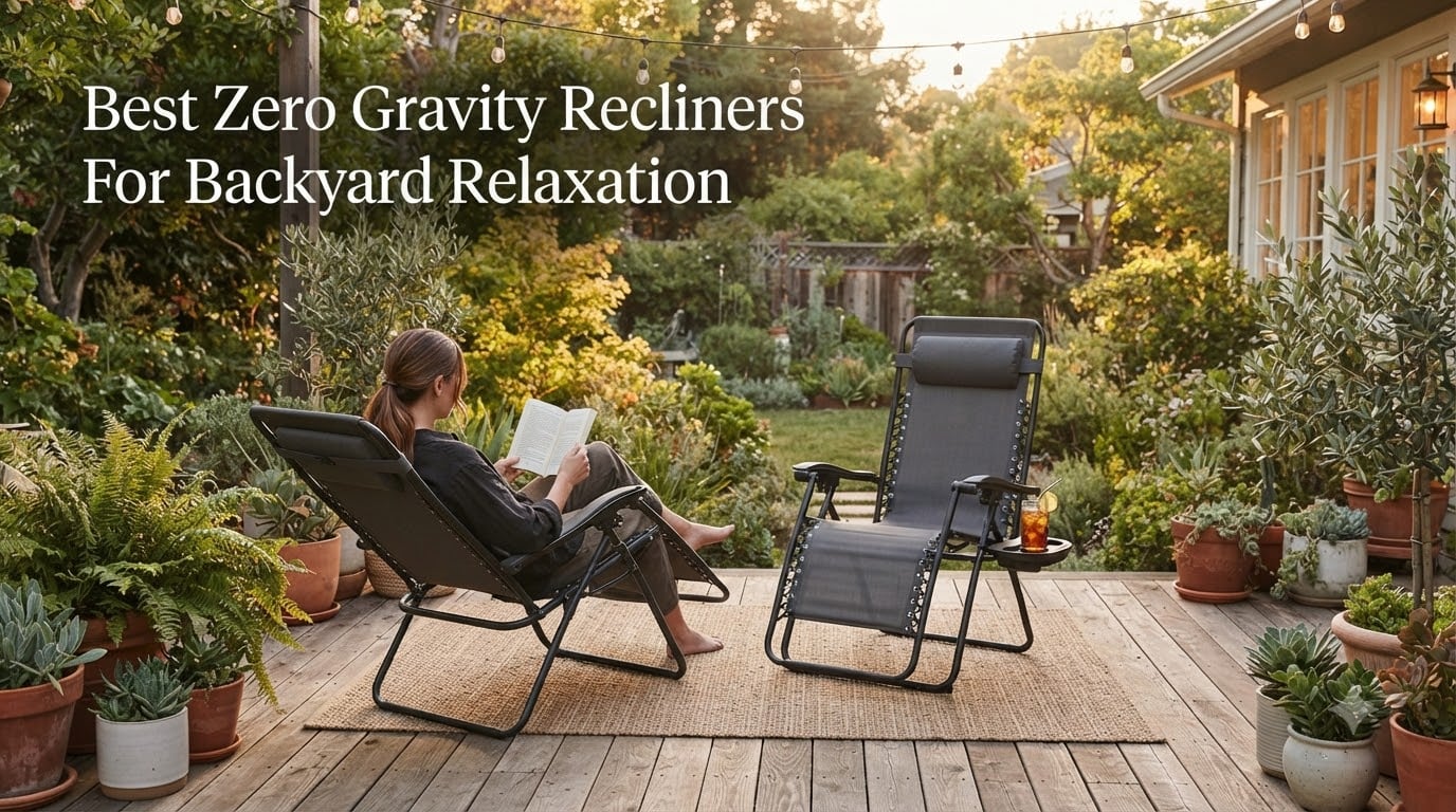 Best Zero Gravity Recliners For Backyard Relaxation