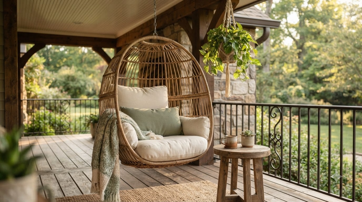 Best Egg Chairs For Covered Porches