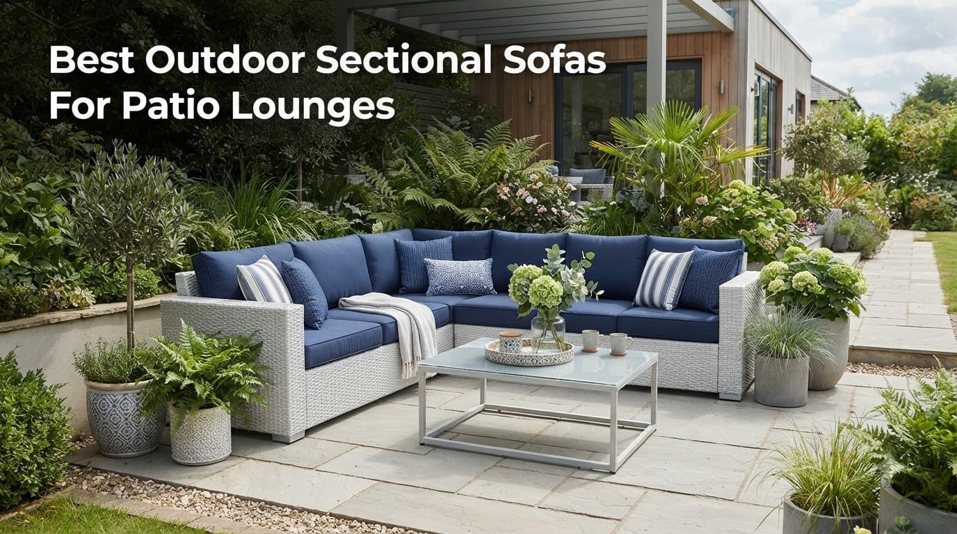 Best Outdoor Sectional Sofas For Patio Lounges