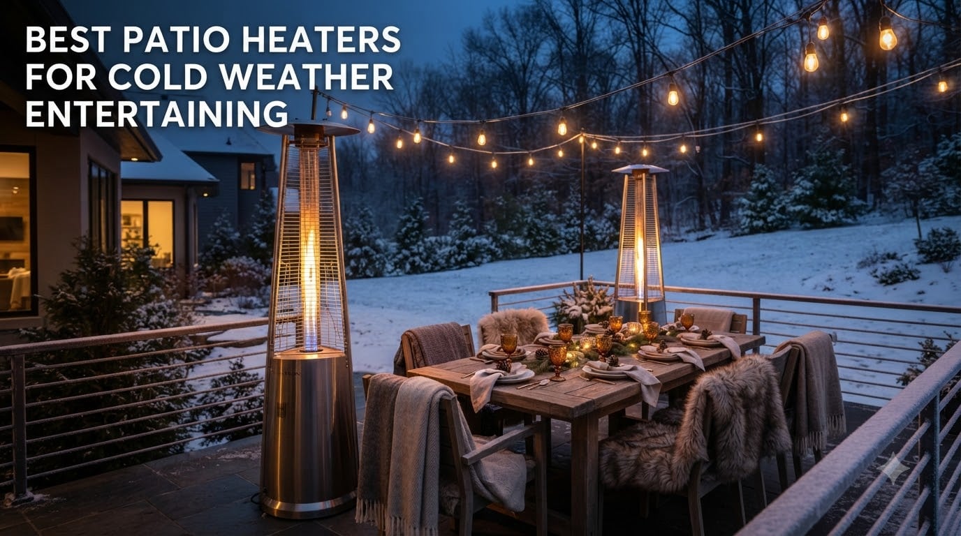 Best Patio Heaters For Cold Weather Entertaining