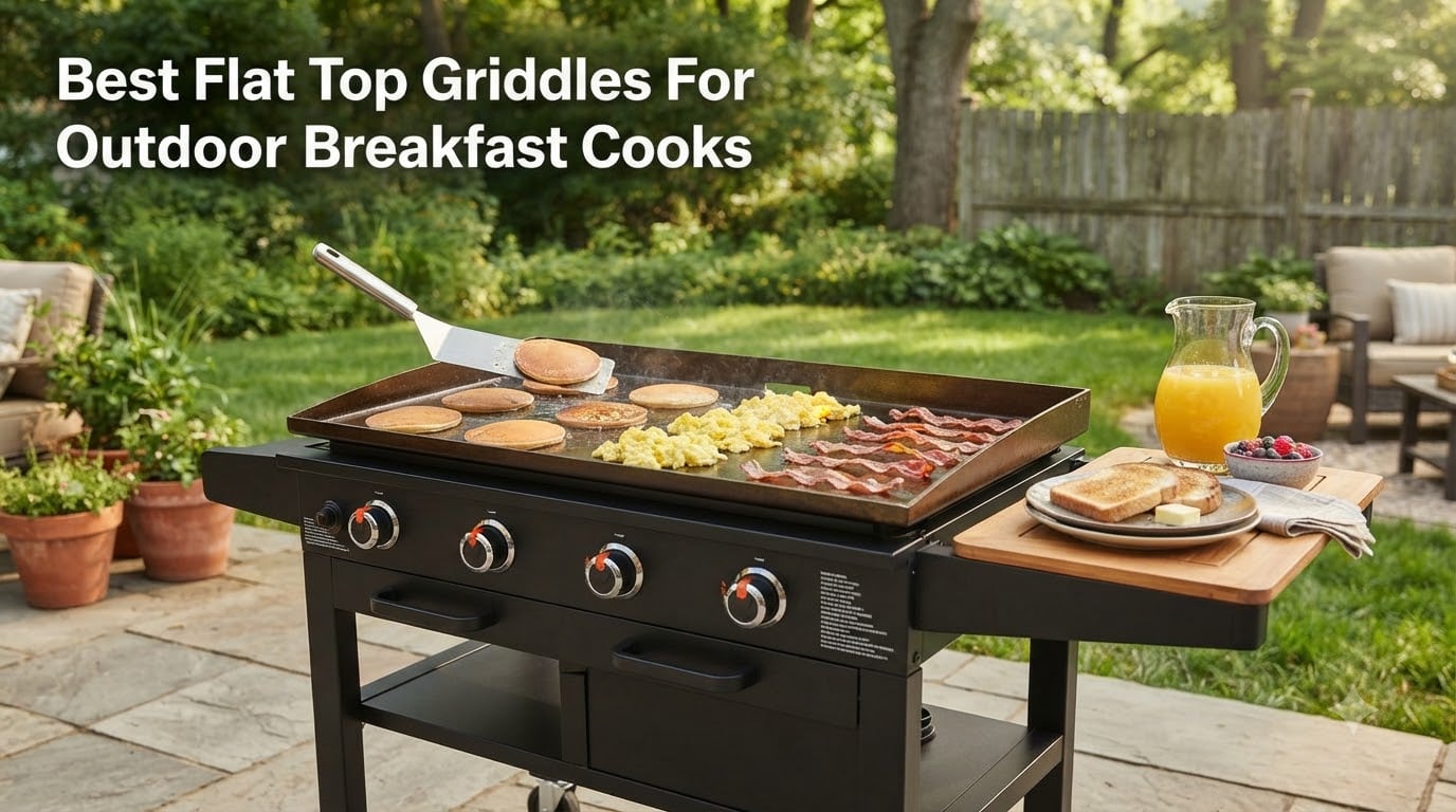 Best Flat Top Griddles For Outdoor Breakfast Cooks