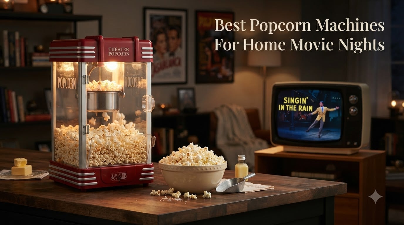 Best Popcorn Machines For Home Movie Nights