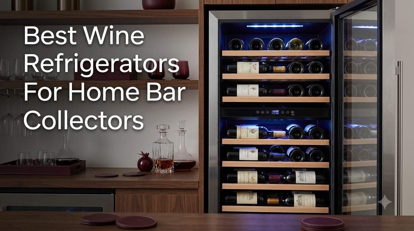 Best Wine Refrigerators For Home Bar Collectors