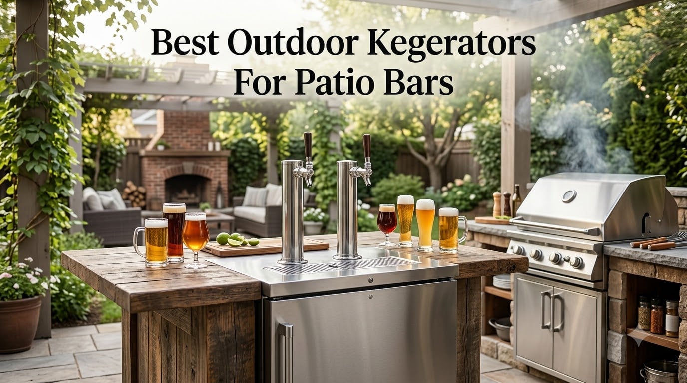 Best Outdoor Kegerators For Patio Bars