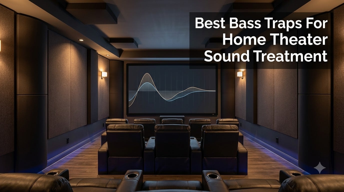 Best Bass Traps For Home Theater Sound Treatment