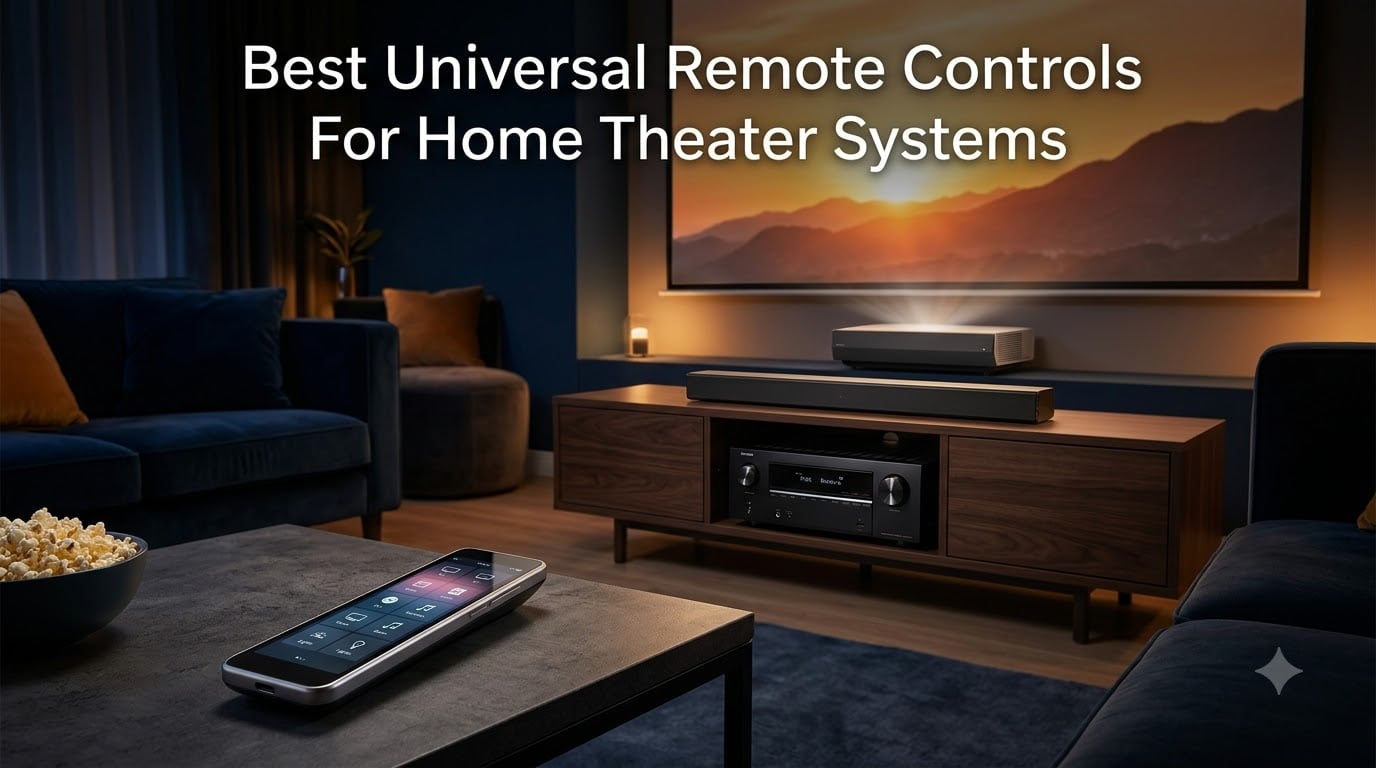 Best Universal Remote Controls For Home Theater Systems