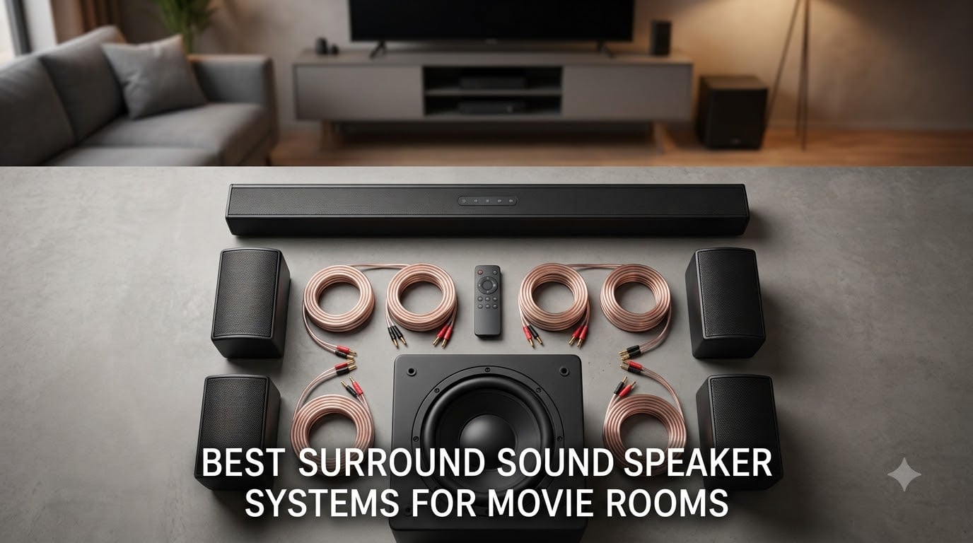 Best Surround Sound Speaker Systems For Movie Rooms