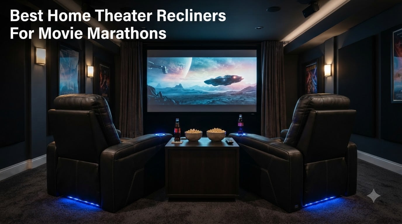 Best Home Theater Recliners For Movie Marathons