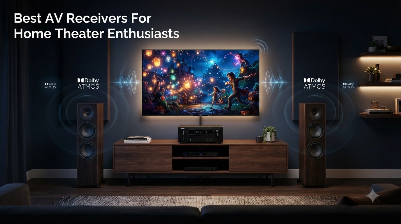 Best AV Receivers For Home Theater Enthusiasts