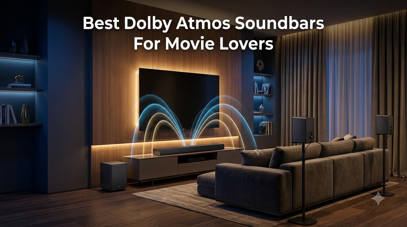 Best Dolby Atmos Soundbars For Movie Lovers